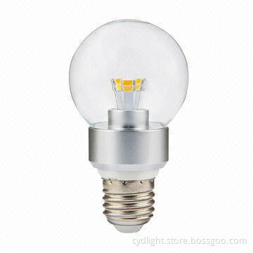 E27 G45 325lm 4W LED Bulb with 2,700-6,500K Color Temperature, 230V AC Voltage